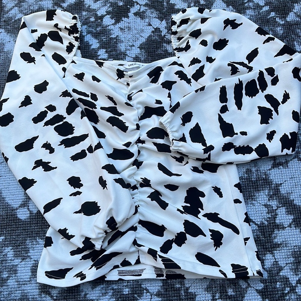 Cow print Top